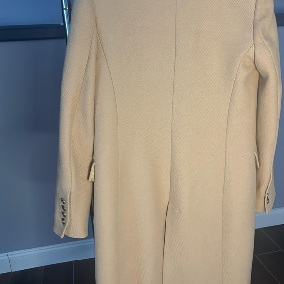 ZARA women classic Tan Overcoat - Picture 2 of 9